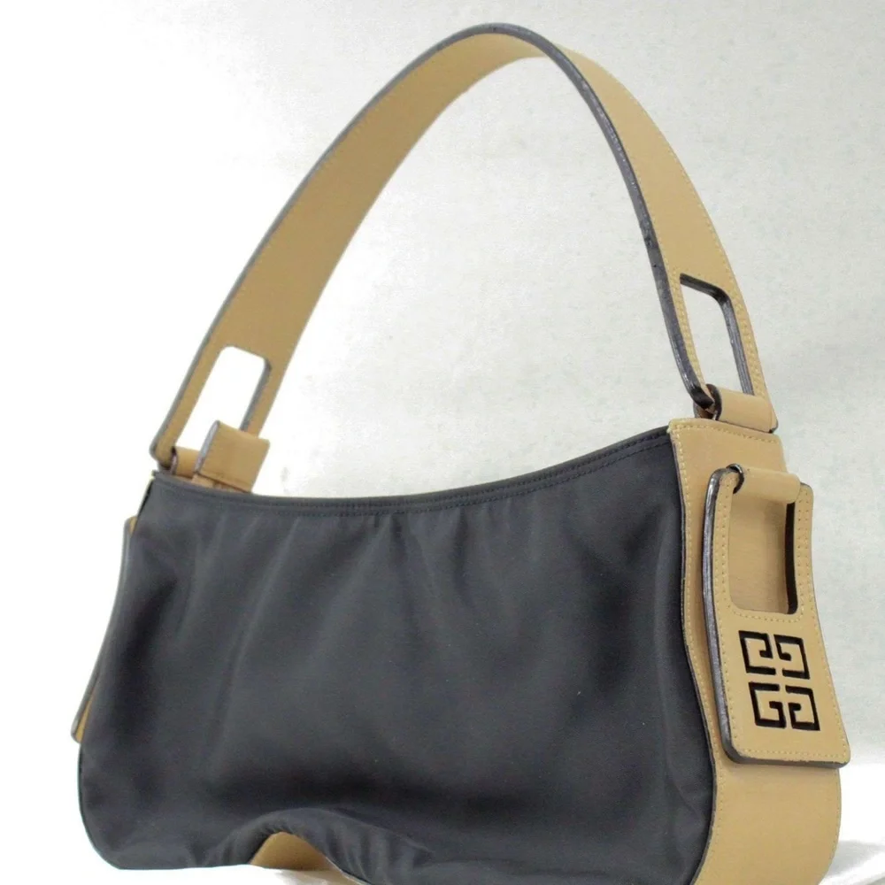 Givenchy Chic Black and Tan Women's Shoulder Bag
